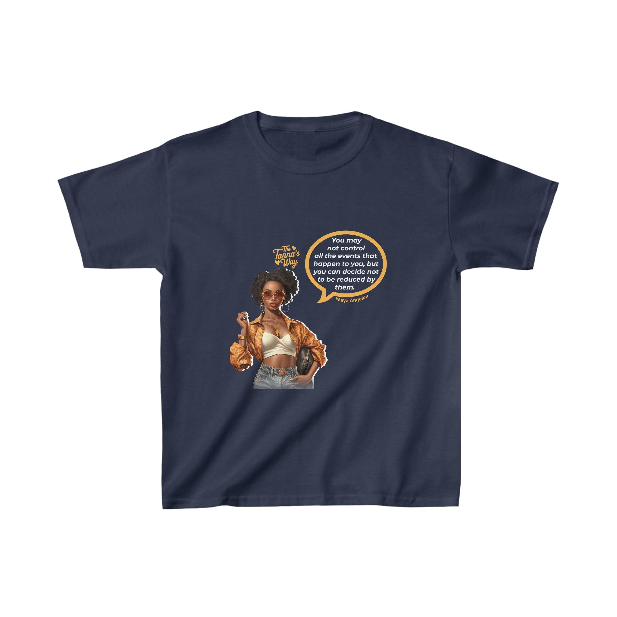 Maya Angelou | Kids Heavy Cotton™ Tee